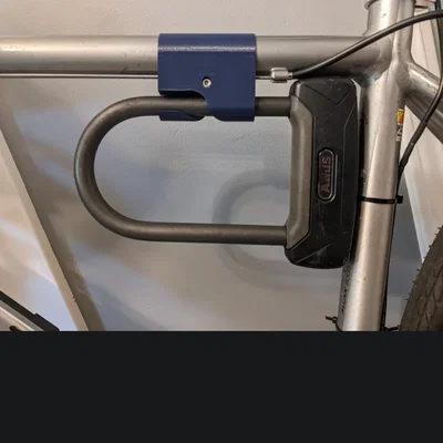 Ngàm gắn khóa chữ U (U-Lock Mount) tùy chỉnh cho xe đạp