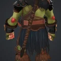 Mô hình Orc chiến binh hung dữ với thanh kiếm lớn - File in 3D chi tiết - Thumbnail 3