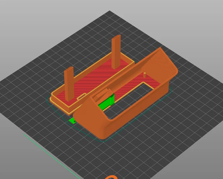 Vỏ cho Gadec Departure Board – ESP32 D1 mini & OLED 3.12" - Image 4