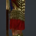 Mô hình 3D chiến binh Spartan (Spatan warrior) đẹp mắt - Thumbnail 1