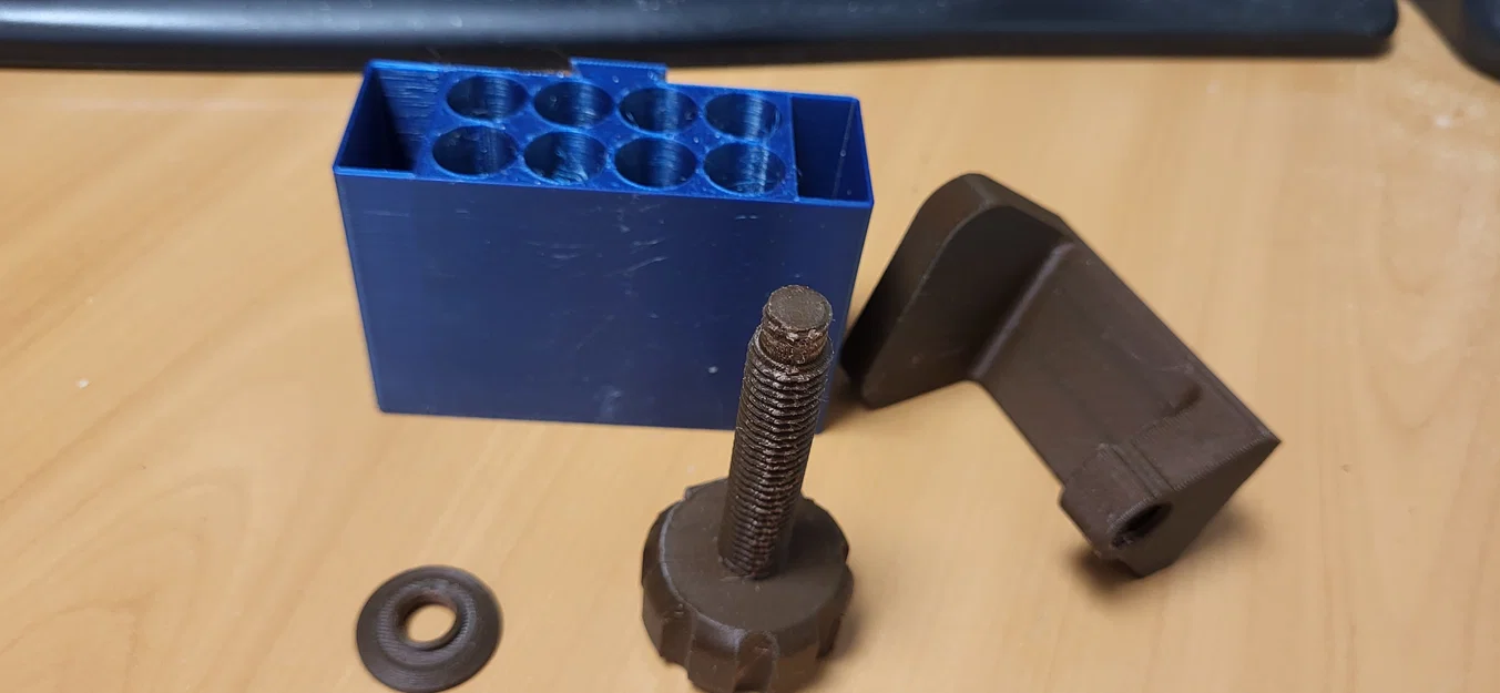 Desk Organizer Modular dạng kẹp | Hệ Cassette Clip-Mount | Ống bút, đèn, thùng rác - Image 3