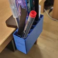 Desk Organizer Modular dạng kẹp | Hệ Cassette Clip-Mount | Ống bút, đèn, thùng rác - Thumbnail 10