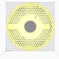 Mặt bên cuộn nhựa in 3D dạng tổ ong (Thay thế Prusament không logo) - Thumbnail 2