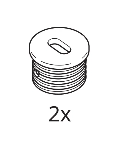 Giá đỡ trần IKEA SKURUP cho track light mã 103.959.25 - Image 1