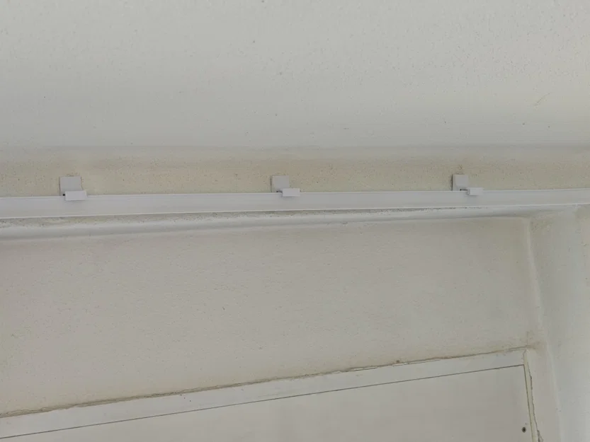 Ốp che ray rèm: curtain track cover (Abdeckung für Deckenvorhangschine) - Image 1