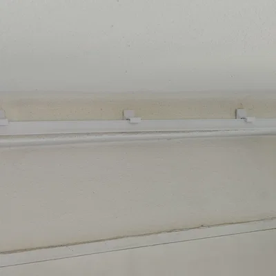 Ốp che ray rèm: curtain track cover (Abdeckung für Deckenvorhangschine)