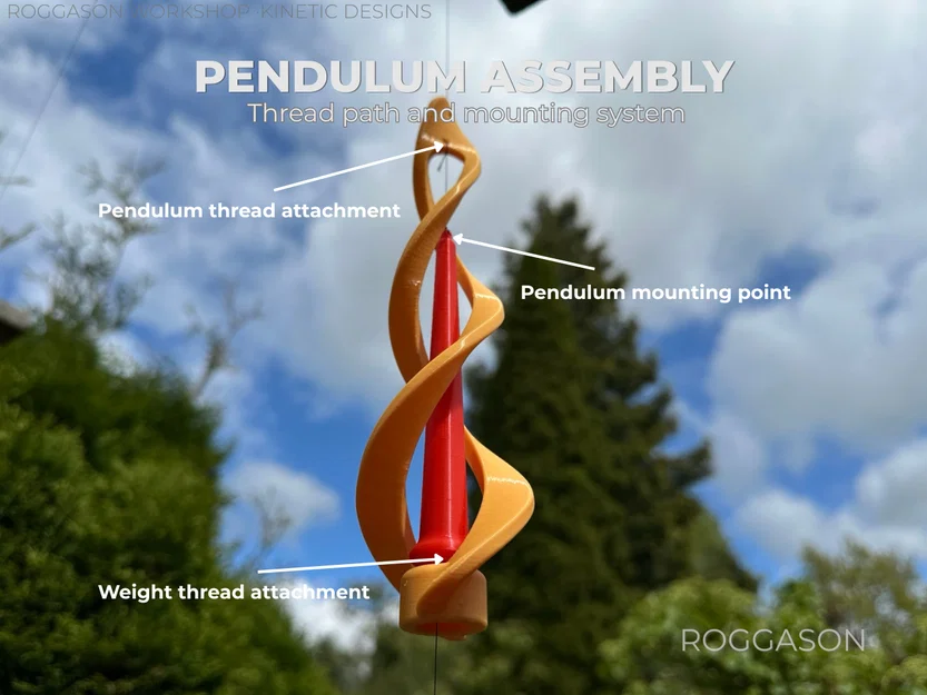 Kinetic Spiral – Đối Trọng Con Lắc Động (Dynamic Pendulum Weights) - Image 5