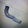 Ống gió/ống hút thông hơi cácte Fiat/Alfa Romeo kiểu 51800472 - Thumbnail 1