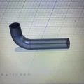 Ống gió/ống hút thông hơi cácte Fiat/Alfa Romeo kiểu 51800472 - Thumbnail 2