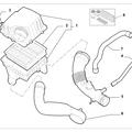 Ống gió/ống hút thông hơi cácte Fiat/Alfa Romeo kiểu 51800472 - Thumbnail 12