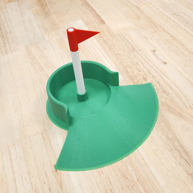Cốc Putting Executive 120°: Lỗ Golf Văn Phòng Có Dốc - Image 1