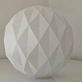 Chụp Đèn Quả Cầu Origami - Thumbnail 1
