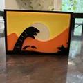 Layer Art Dune Sandworm (Giun cát Dune) – tranh nhiều lớp - Thumbnail 1