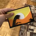Layer Art Dune Sandworm (Giun cát Dune) – tranh nhiều lớp - Thumbnail 2
