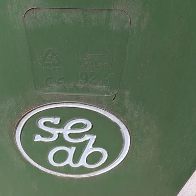 Chốt bản lề nắp thùng rác 240L JCoplastic/SEAB (Lid Hinge Pin)