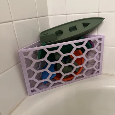 Bath Toy Corral – Khay/Giỏ Đựng Đồ Chơi Trong Bồn Tắm