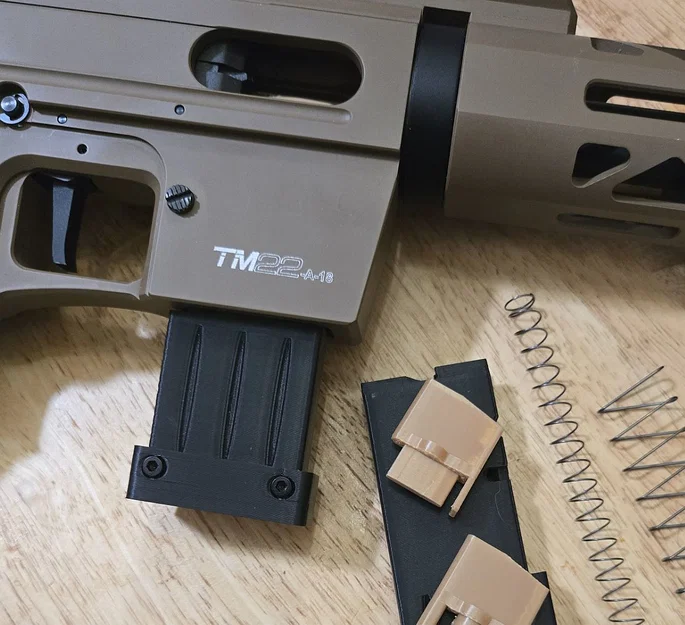 Băng đạn Derya TM22 10 viên (10 round magazine) in 3D - Image 1