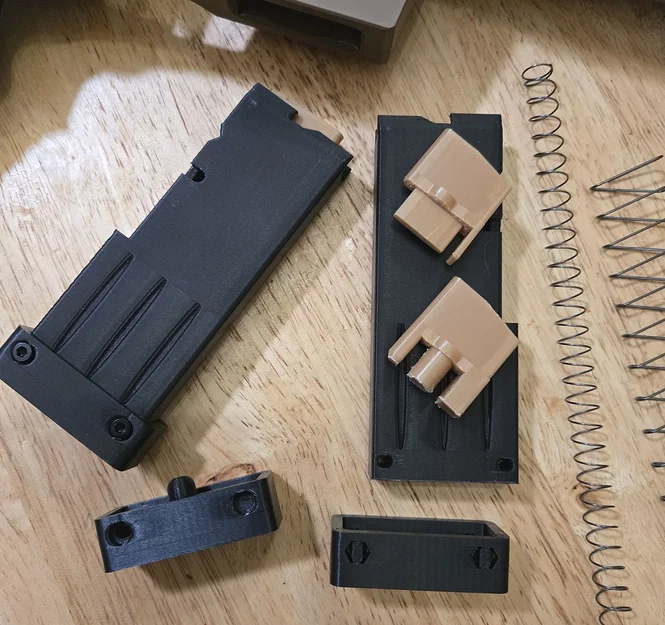 Băng đạn Derya TM22 10 viên (10 round magazine) in 3D - Image 2
