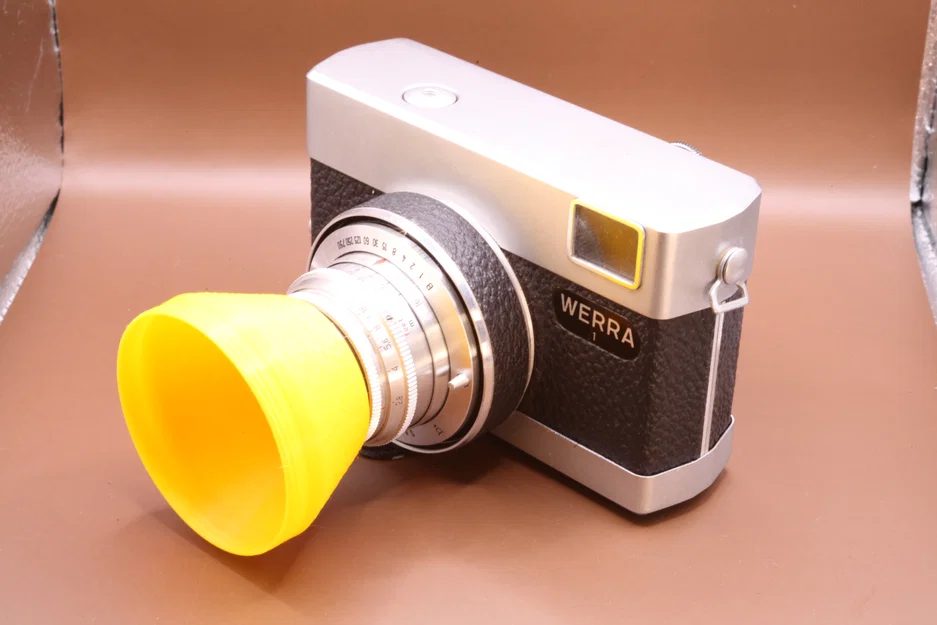Nắp (Cap) và Hood cho máy ảnh Werra 1/2, V1 - Image 2