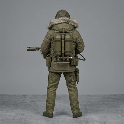Mô hình 3D R.J. MacReady - The Thing 1982 ấn tượng