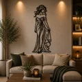 Tranh treo tường 2D Cô Gái Mặc Váy Thanh Lịch (Elegant Woman in Dress 2D Wall Art) - Thumbnail 1