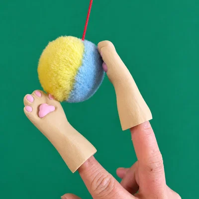 Cat Paws Finger Fidget – Bàn Chân Mèo Đeo Ngón Tay
