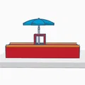 Mô hình trang trí chướng ngại vật cho Fingerboard kèm ô che nắng - Thumbnail 1
