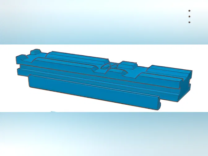 Adapter Tactical Rail X-shot sang Tactical Rail Nerf - Image 1