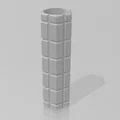 Mô hình 3D Dao Găm Chiến Đấu Ba Lưỡi Độc Đáo - Thumbnail 2
