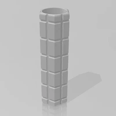 Mô hình 3D Dao Găm Chiến Đấu Ba Lưỡi Độc Đáo