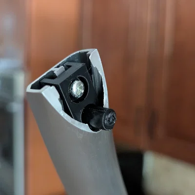 Ngàm gắn tay cầm lò vi sóng Samsung ME19R7041FS - File in 3D