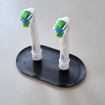 Khay đựng đầu bàn chải điện Oral-B 3766 in 3D gọn gàng