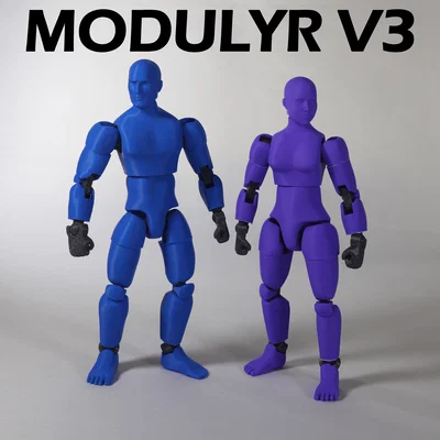 MODULYR V3 - Action Figure Siêu Thật (Realistic) In 3D