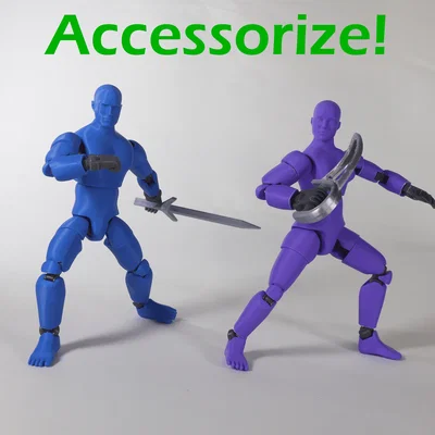 MODULYR V3 - Action Figure Siêu Thật (Realistic) In 3D