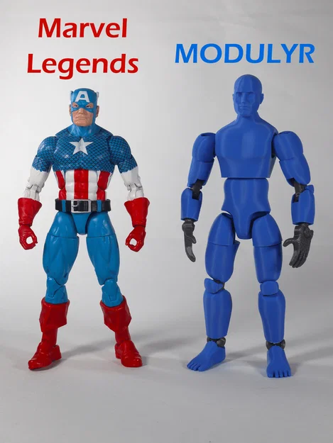 MODULYR V3 - Action Figure Siêu Thật (Realistic) In 3D - Image 6