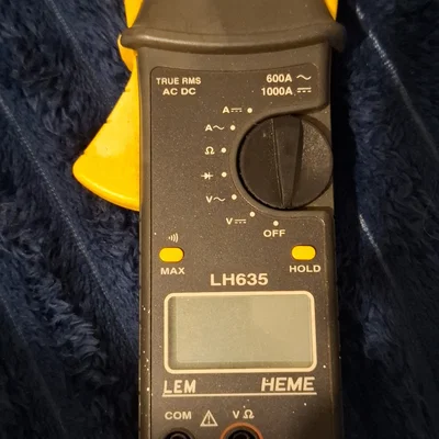 Núm xoay thay thế cho đồng hồ đo điện LEM HEME LH635