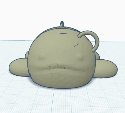 Mô hình móc khóa Pokemon Clodsire cử động siêu dễ thương - Image 1