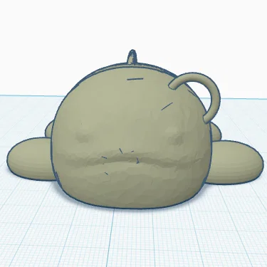 Mô hình móc khóa Pokemon Clodsire cử động siêu dễ thương