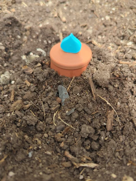 Nắp Olla cho chậu hoa terracotta 2" (2" Flower Pot Olla Cap) - Image 1