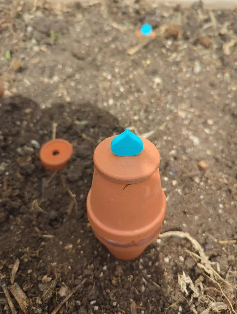 Nắp Olla cho chậu hoa terracotta 2" (2" Flower Pot Olla Cap) - Image 2