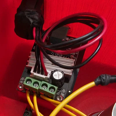 Wash station resin DIY cho motor DC GA25-370 (12V)