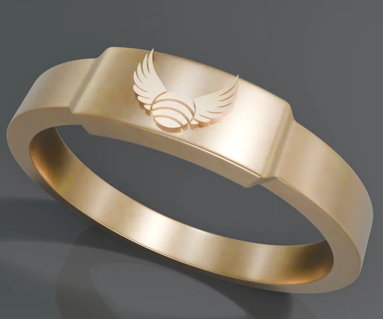 Nhẫn The Golden Snitch (Harry Potter) – file STL/OBJ/Blender - Image 1