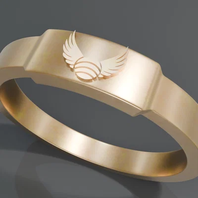 Nhẫn The Golden Snitch (Harry Potter) – file STL/OBJ/Blender