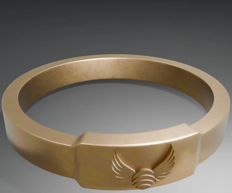 Nhẫn The Golden Snitch (Harry Potter) – file STL/OBJ/Blender - Image 2