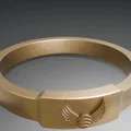 Nhẫn The Golden Snitch (Harry Potter) – file STL/OBJ/Blender - Thumbnail 2