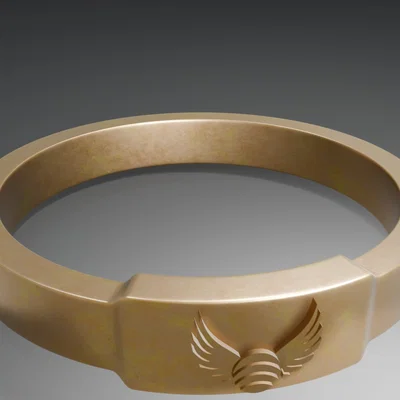 Nhẫn The Golden Snitch (Harry Potter) – file STL/OBJ/Blender