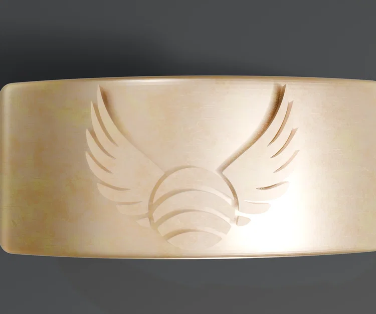 Nhẫn The Golden Snitch (Harry Potter) – file STL/OBJ/Blender - Image 3