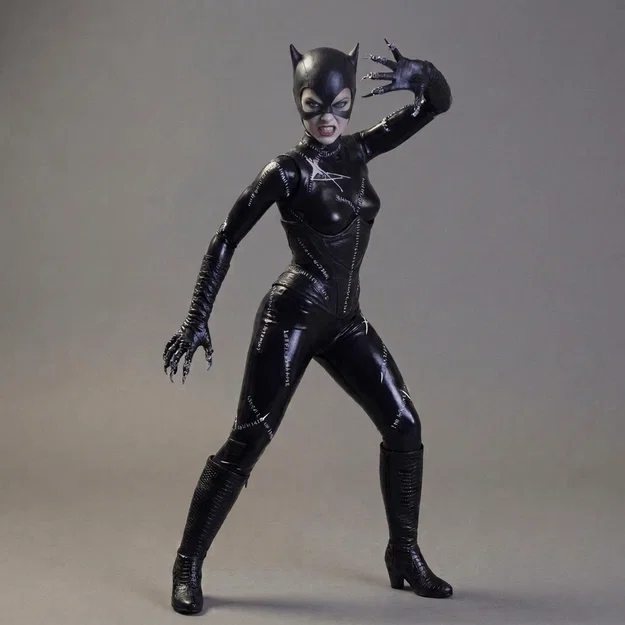 Mô hình Catwoman 1992 (Michelle Pfeiffer) - File in 3D chất lượng cao - Image 1