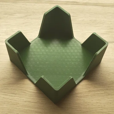 Khay đựng đế lót ly 3D thiết kế gọn gàng