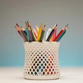 Ống cắm bút (Pencil Holder) dạng lưới hiện đại - Thumbnail 1
